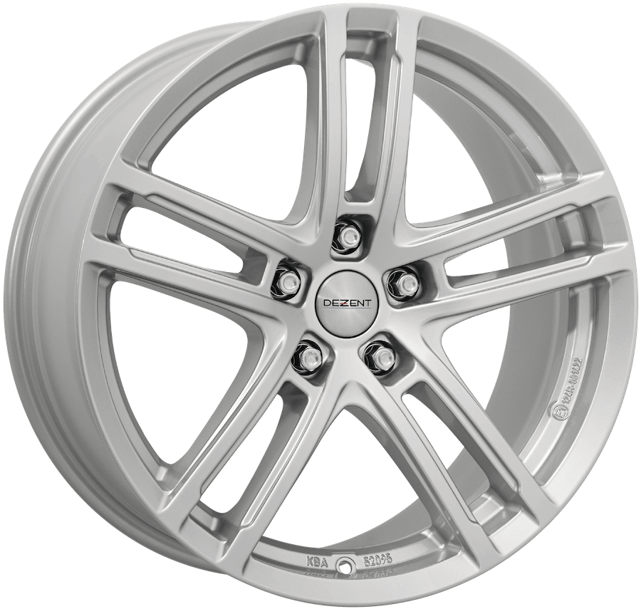 Dezent, TZ-C, 18 x 8 inch,5x112 PCD, ET 30 in Silver Single Rim