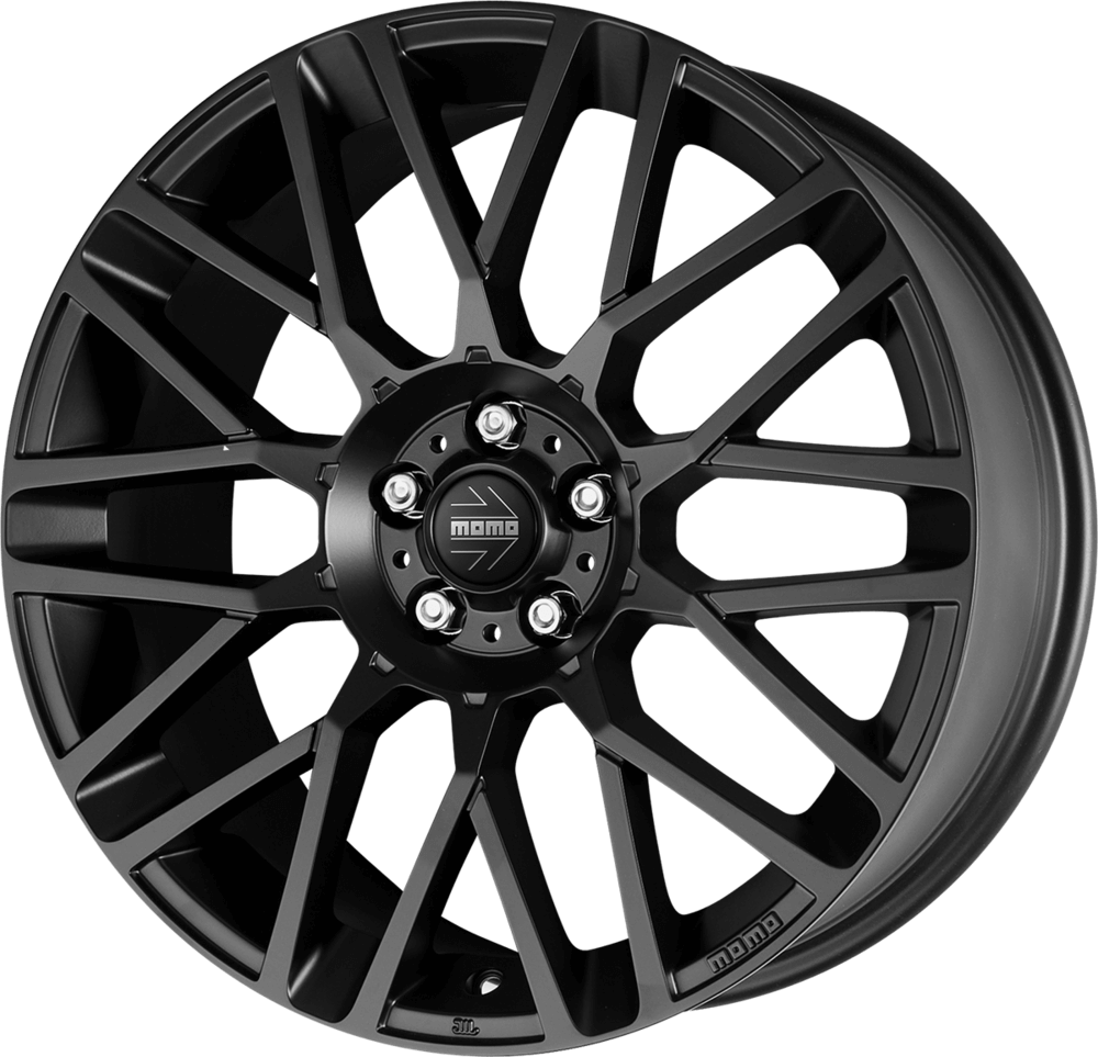 MOMO Revenge 17 x 7 inch 4x98 ET35 Matt Black alloy wheel