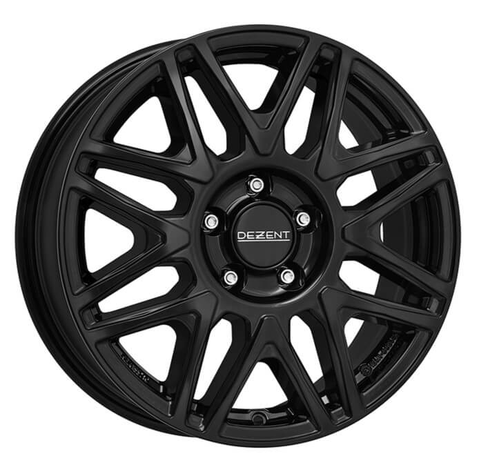 Dezent KH black 16 x 6.5 inch 5x120 ET60 Black alloy wheel
