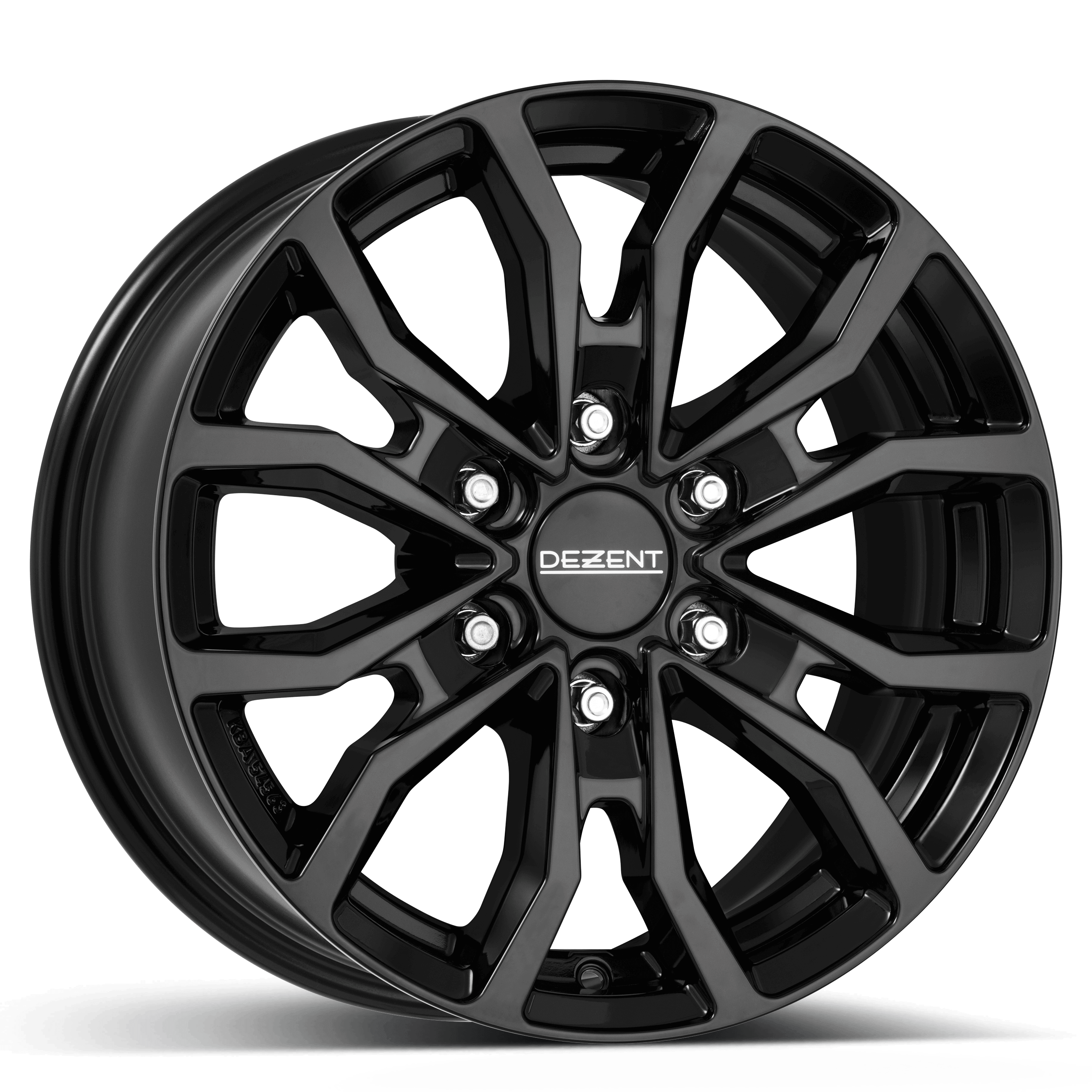 Dezent KC black 19 x 7.5 inch 6x139.7 ET30 Black alloy wheel