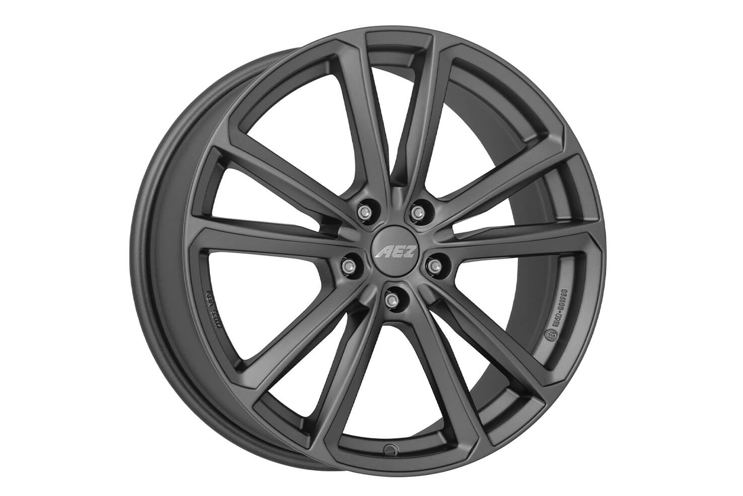 AEZ Tioga graphite 17 x 7.5 inch 5x112 ET40 Graphite Matt alloy wheel