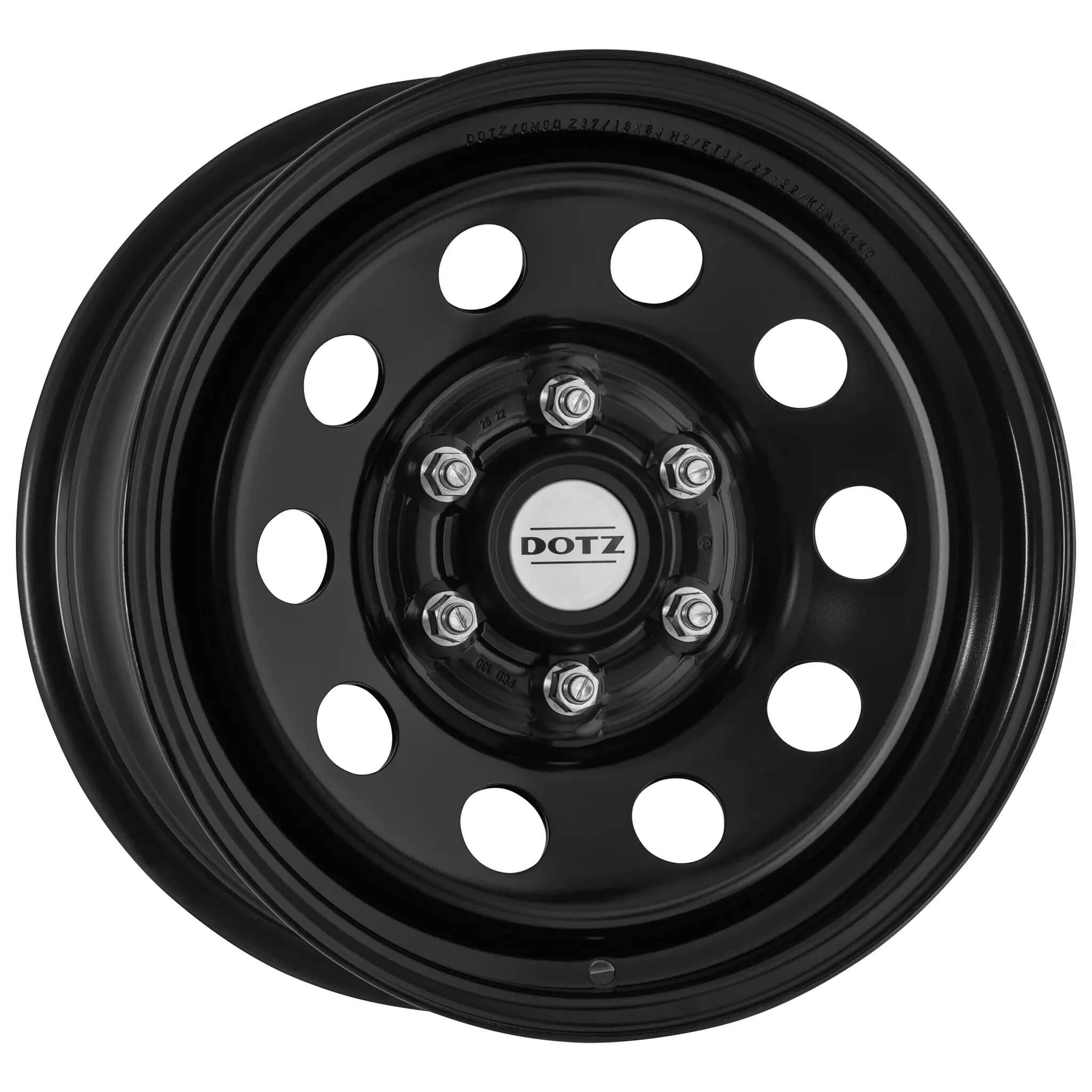 Dotz Modular 16 x 8 inch 6x130 ET37 Gloss Black alloy wheel