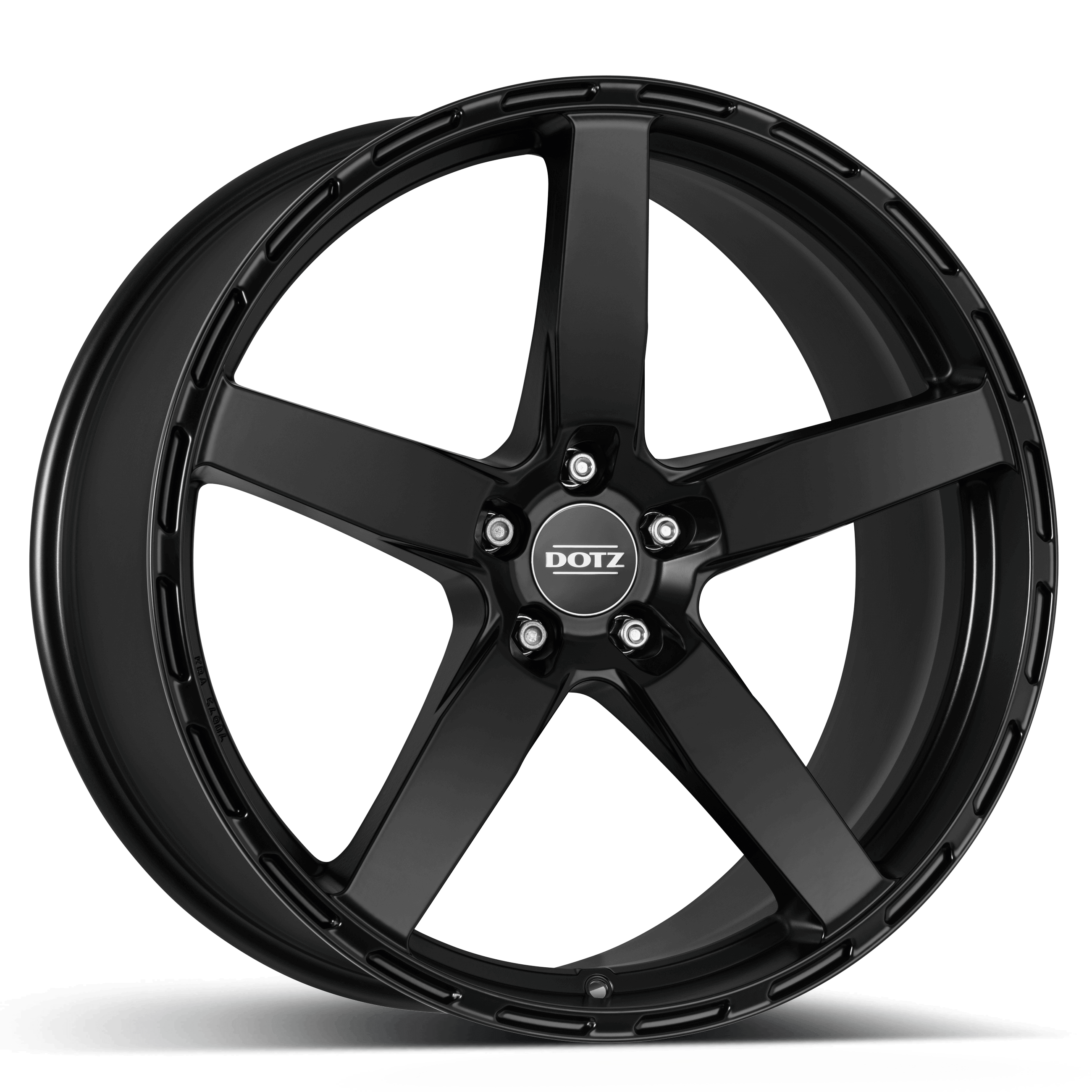 Dotz MarinaBay black 21 x 9 inch 5x112 ET35 Matt Black alloy wheel