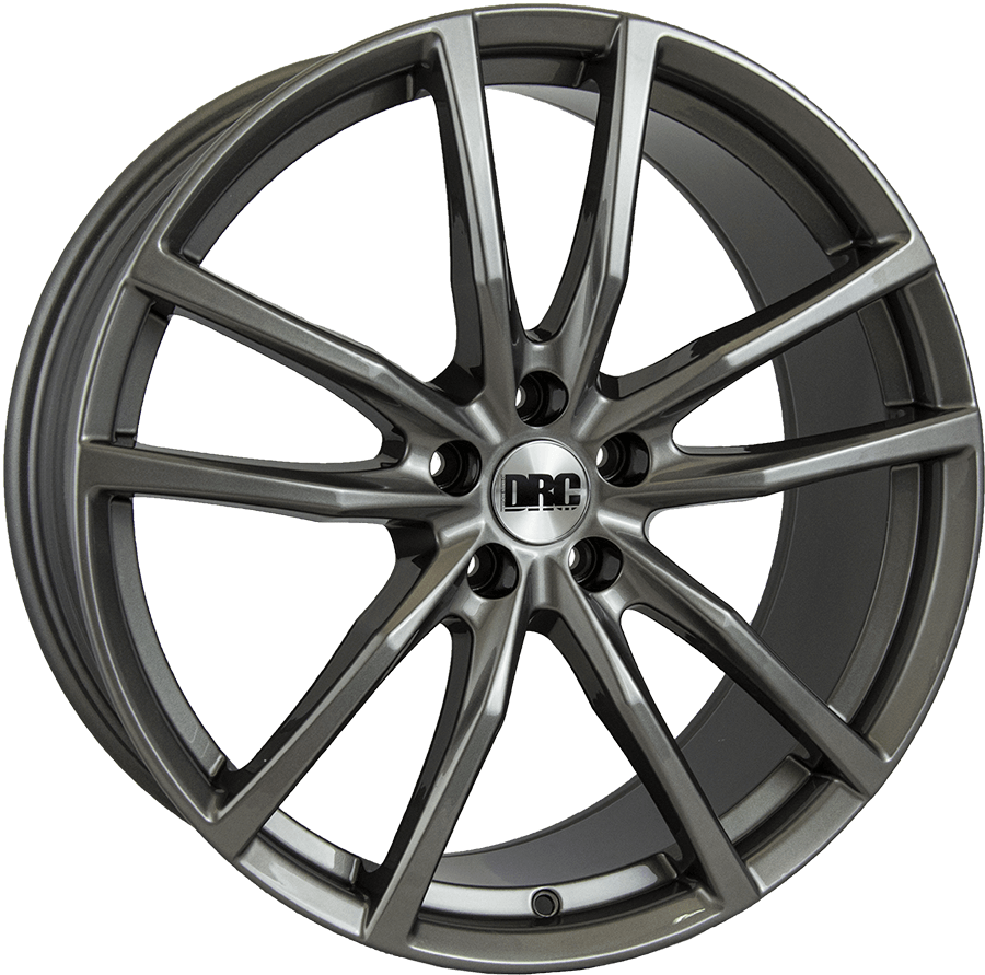 DRC DGR 19 x 8.5 inch 5x112 ET45 Gunmetal alloy wheel