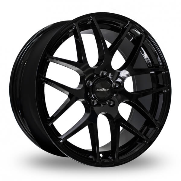Calibre Exile-R 18 x 8 inch 5x108 ET45 Gloss Black alloy wheel