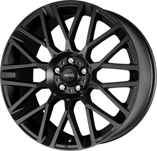 MOMO, Revenge, 18 x 8 inch, 5x100 PCD, ET35 in Matt Black Single Rim