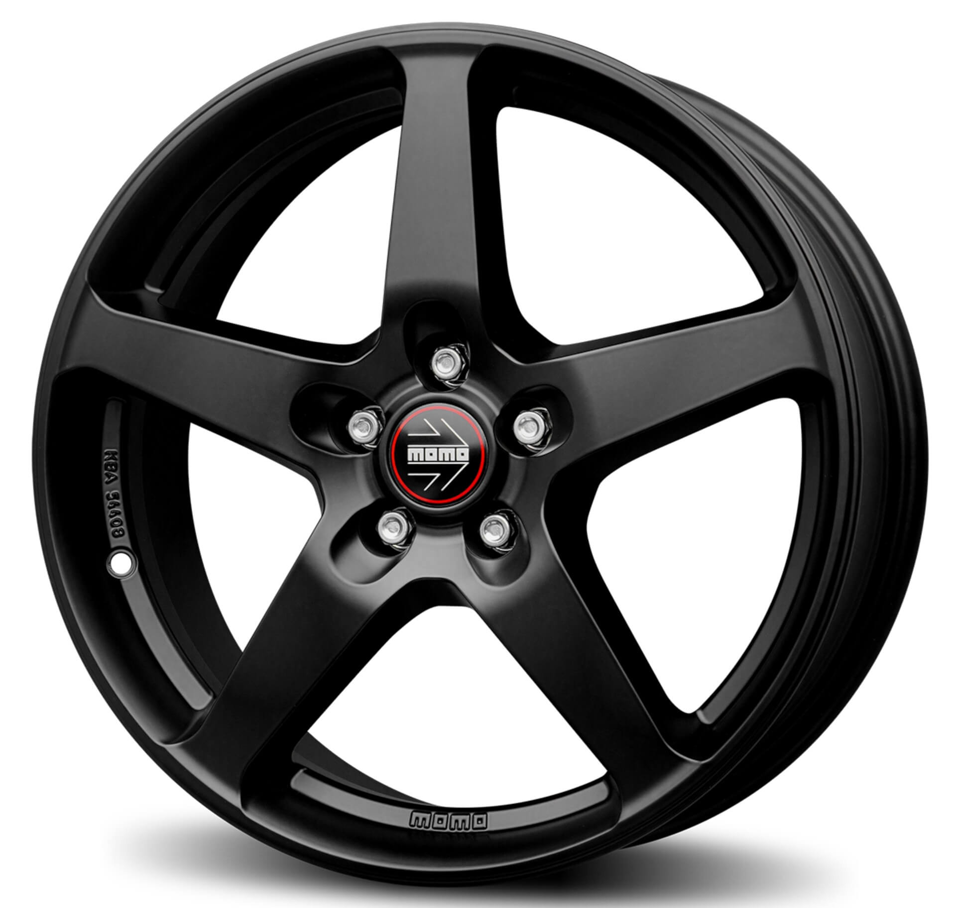 MOMO Five 16 x 7 inch 5x100 ET40 Matt Black alloy wheel