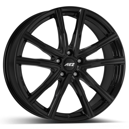 AEZ, Montreal black, 19 x 7.5 inch, 5x112 PCD, ET50 in Black Single Rim